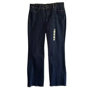 Talbots Jeans Bootcut Womens Petite Sz 8P 8 Flawless Five Pocket Blue Denim